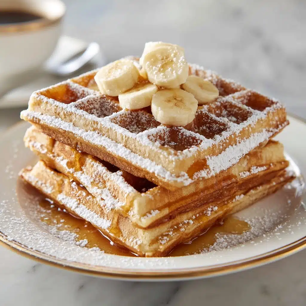TikTok-Inspired Cloud Waffles Recipe - Recipe Image