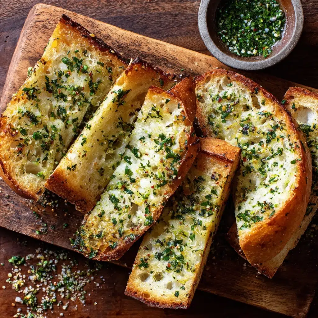 Herbed Garlic Bread Recipe - Recipe Image