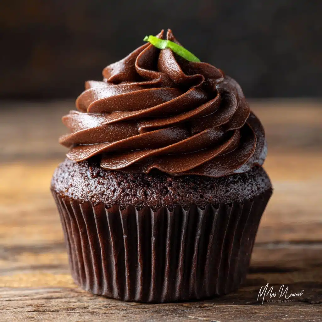 Double Chocolate Cupcake Recipe - Recipe Image