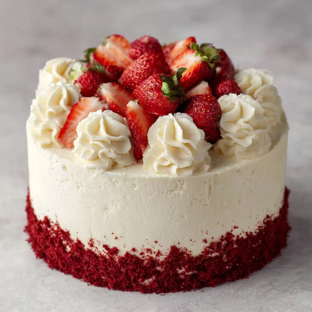 Red Velvet Strawberry Delight Recipe - Recipe Image