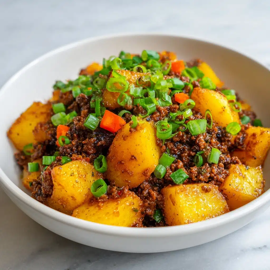 Ground Beef and Potatoes Casserole Recipe - Recipe Image