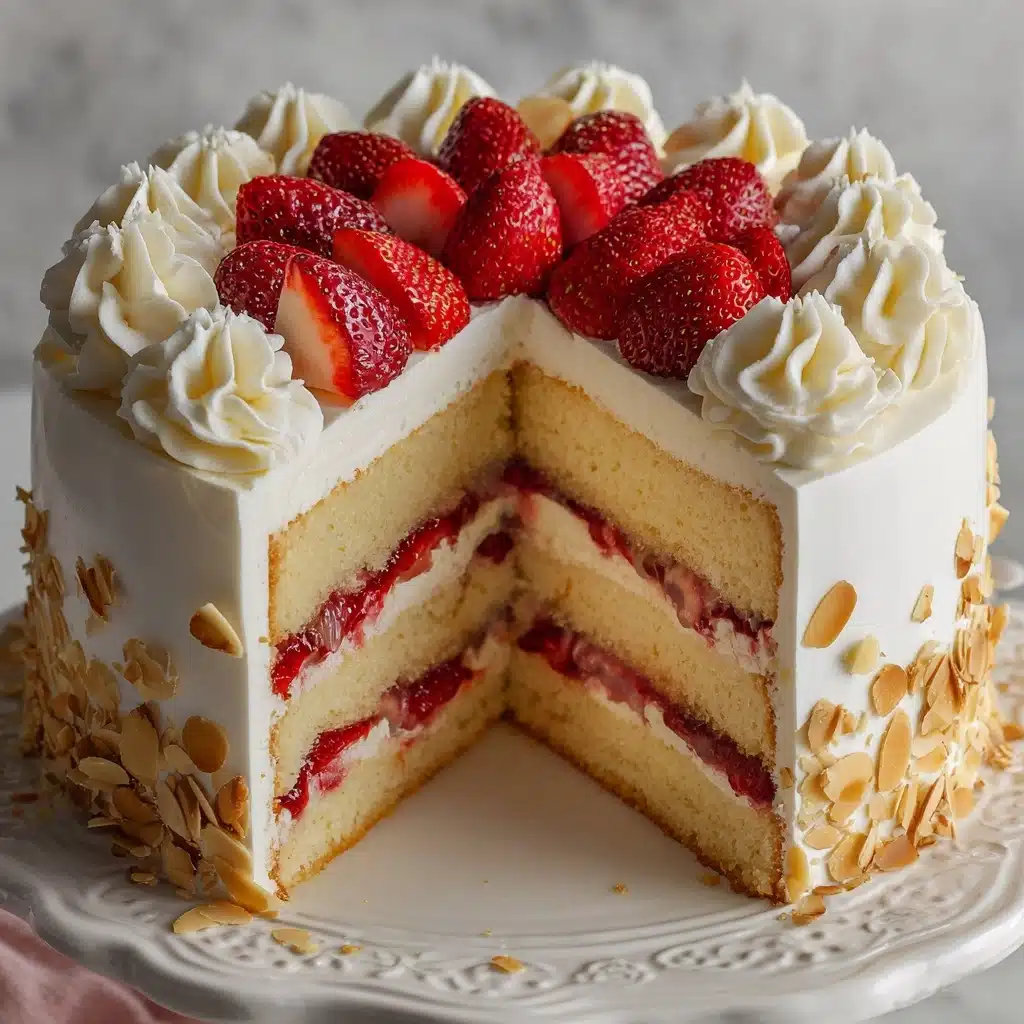 Strawberry Cheesecake Filling Pound Cake Recipe - Recipe Image