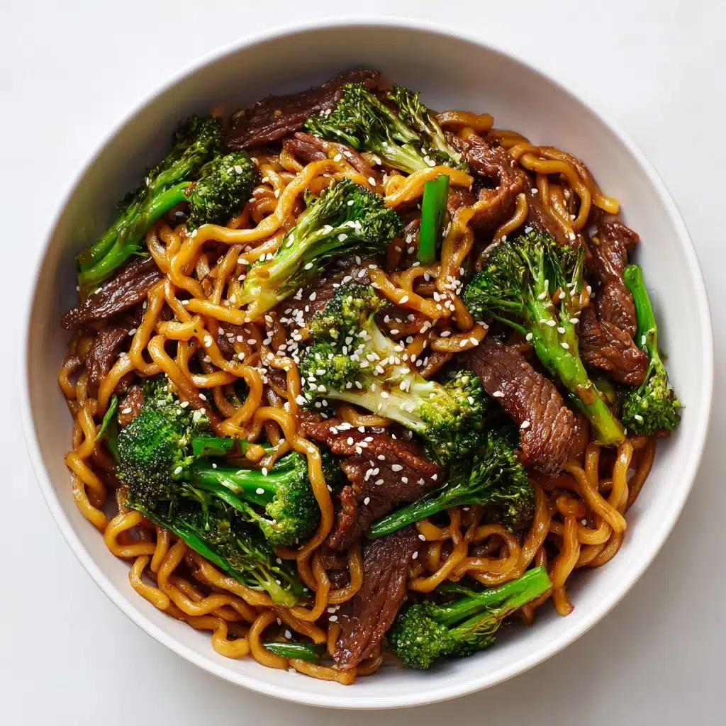 Beef and Broccoli Ramen Stir Fry Recipe - Recipe Image