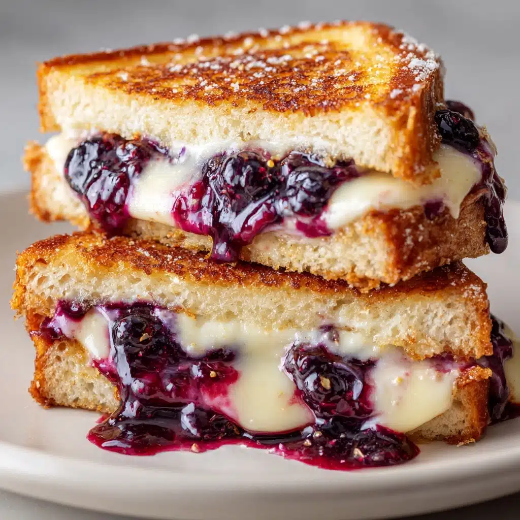 Balsamic Blackberry Bliss Grilled Cheese Recipe - Recipe Image