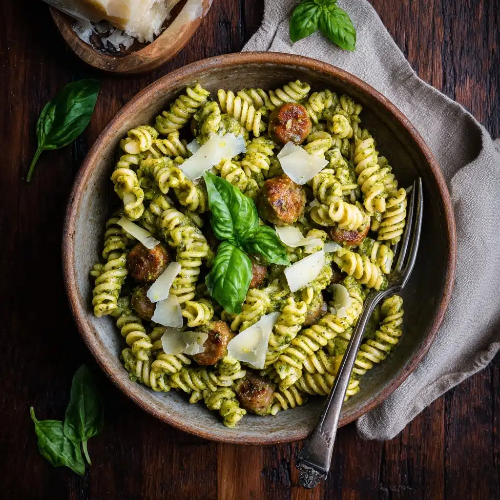 One Pot Lemon Basil, Asparagus, and Sausage Pasta: An Incredible Ultimate Recipe - Recipe Image