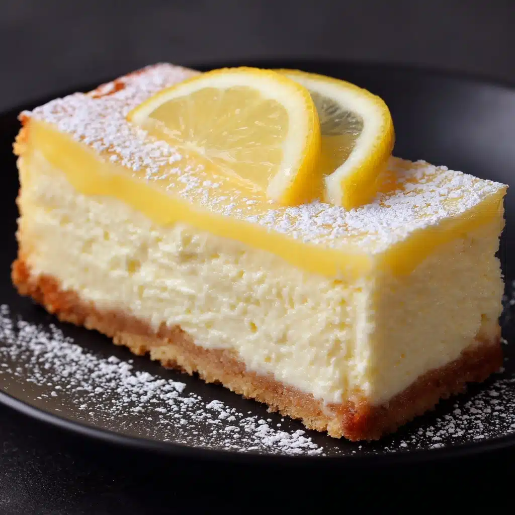 Lemon Custard Cake Recipe - Recipe Image