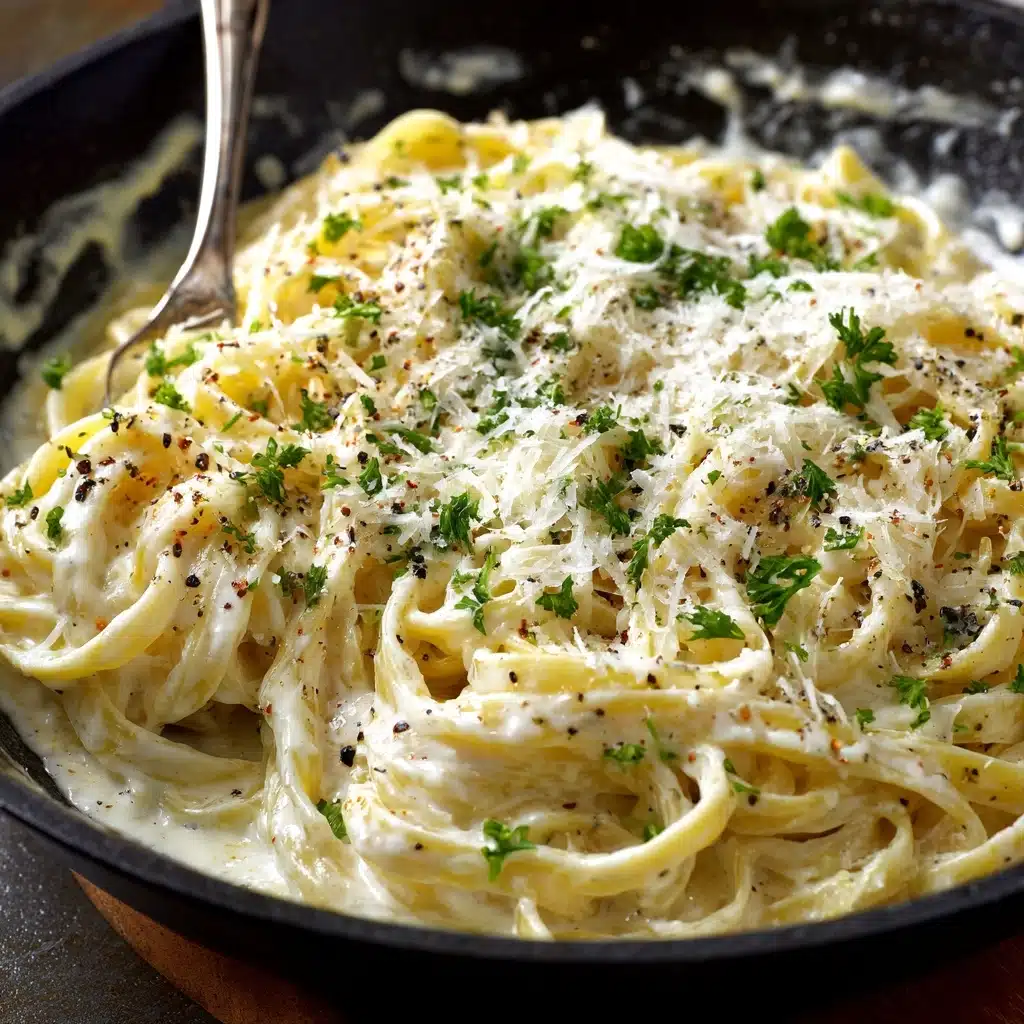 Easy Creamy Pumpkin Alfredo Pasta Recipe - Recipe Image
