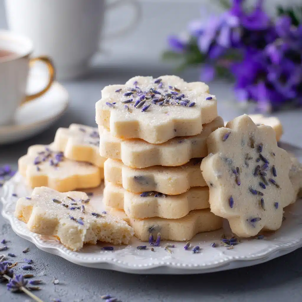Lavender Shortbread Cookies Recipe - Recipe Image
