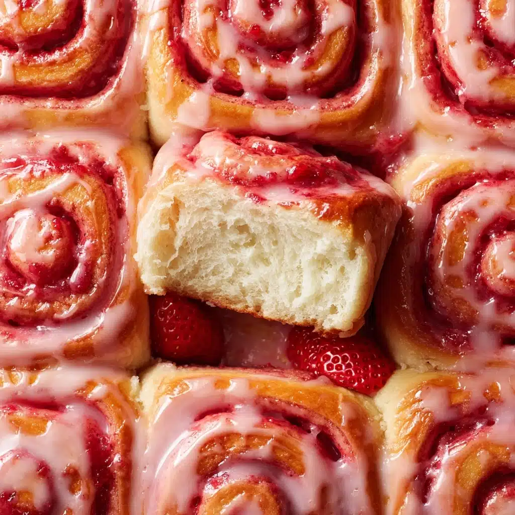 Strawberry Cinnamon Rolls Recipe