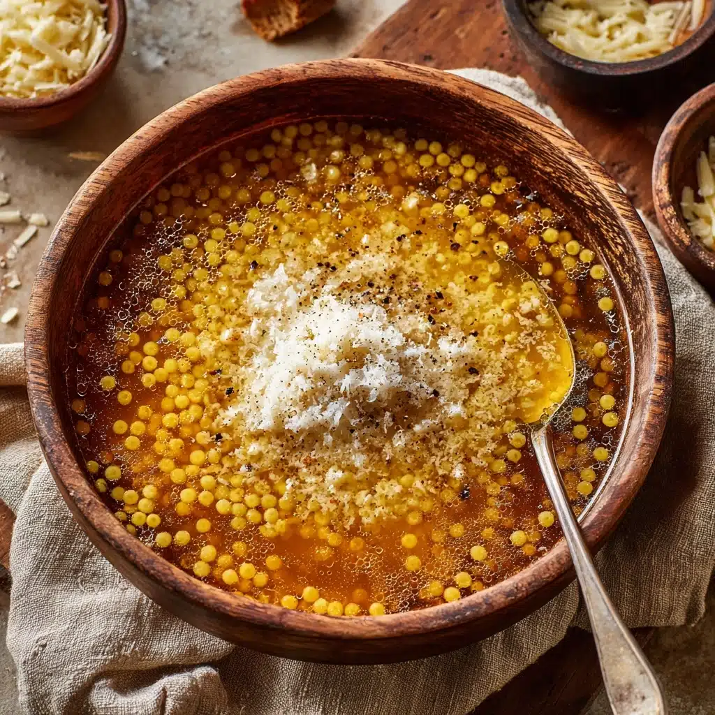 Italian Penicillin – Pastina Soup Recipe - Recipe Image