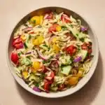 Rainbow Orzo Salad Recipe