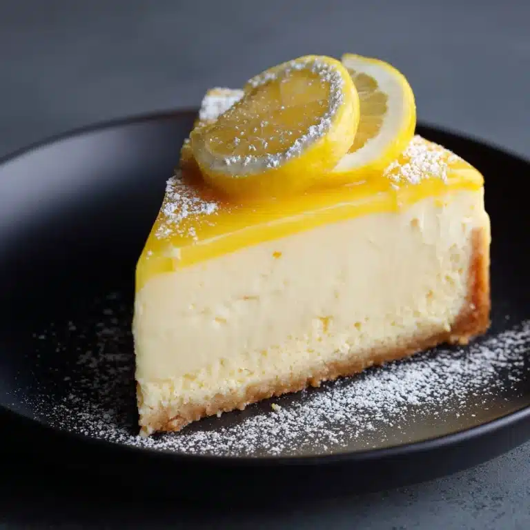 Lemon Custard Cake Recipe