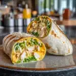 Buffalo Chicken Caesar Salad Wraps Recipe