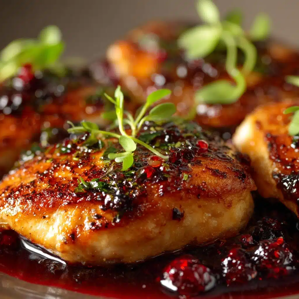 Skillet Cranberry Orange Chicken Recipe - Recipe Image
