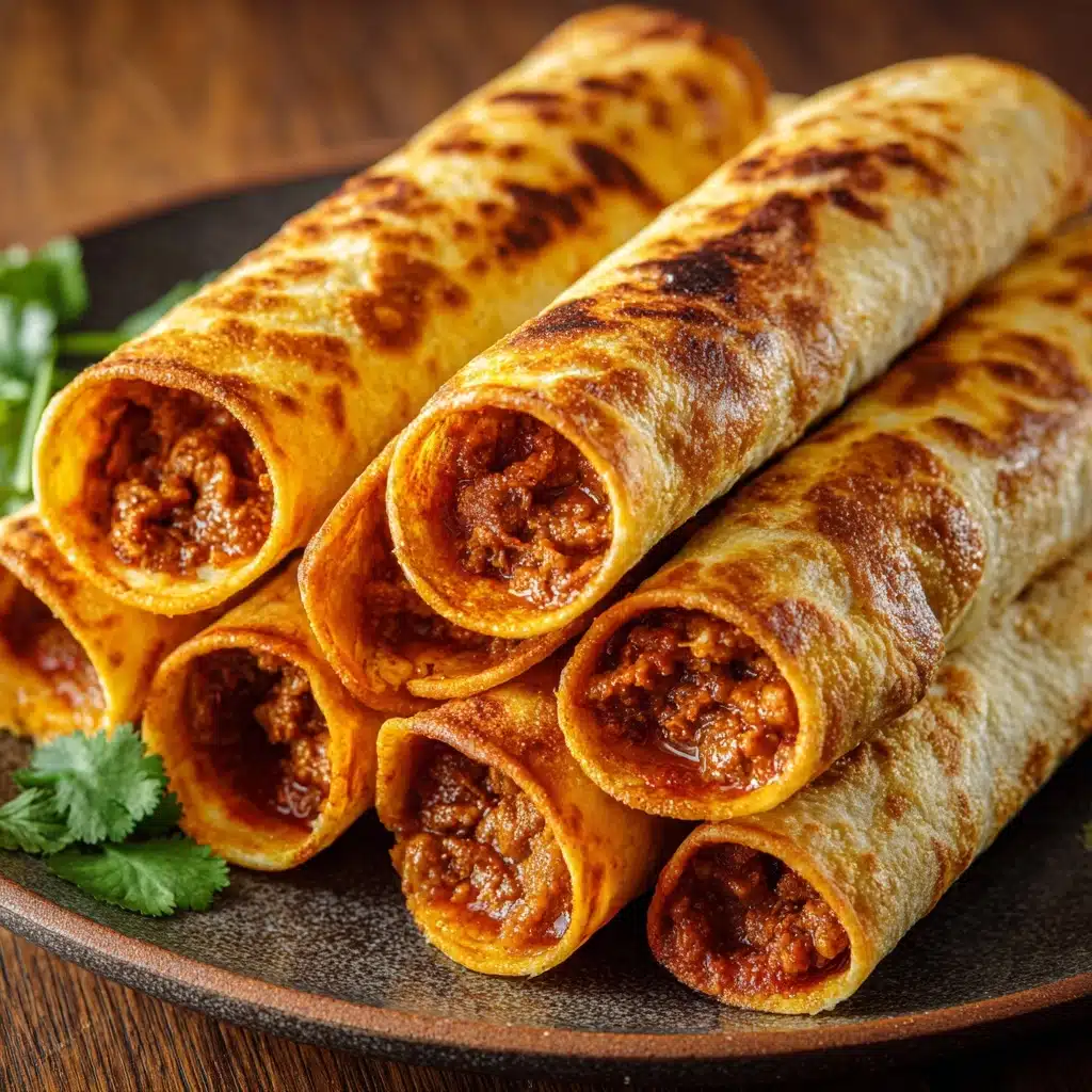 Spicy Beef Taquitos Recipe