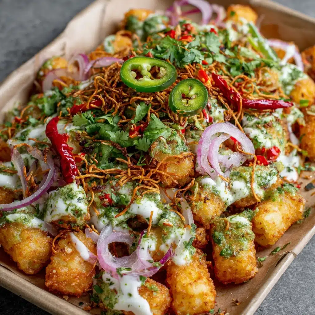 Samosa Chaat Recipe - Recipe Image