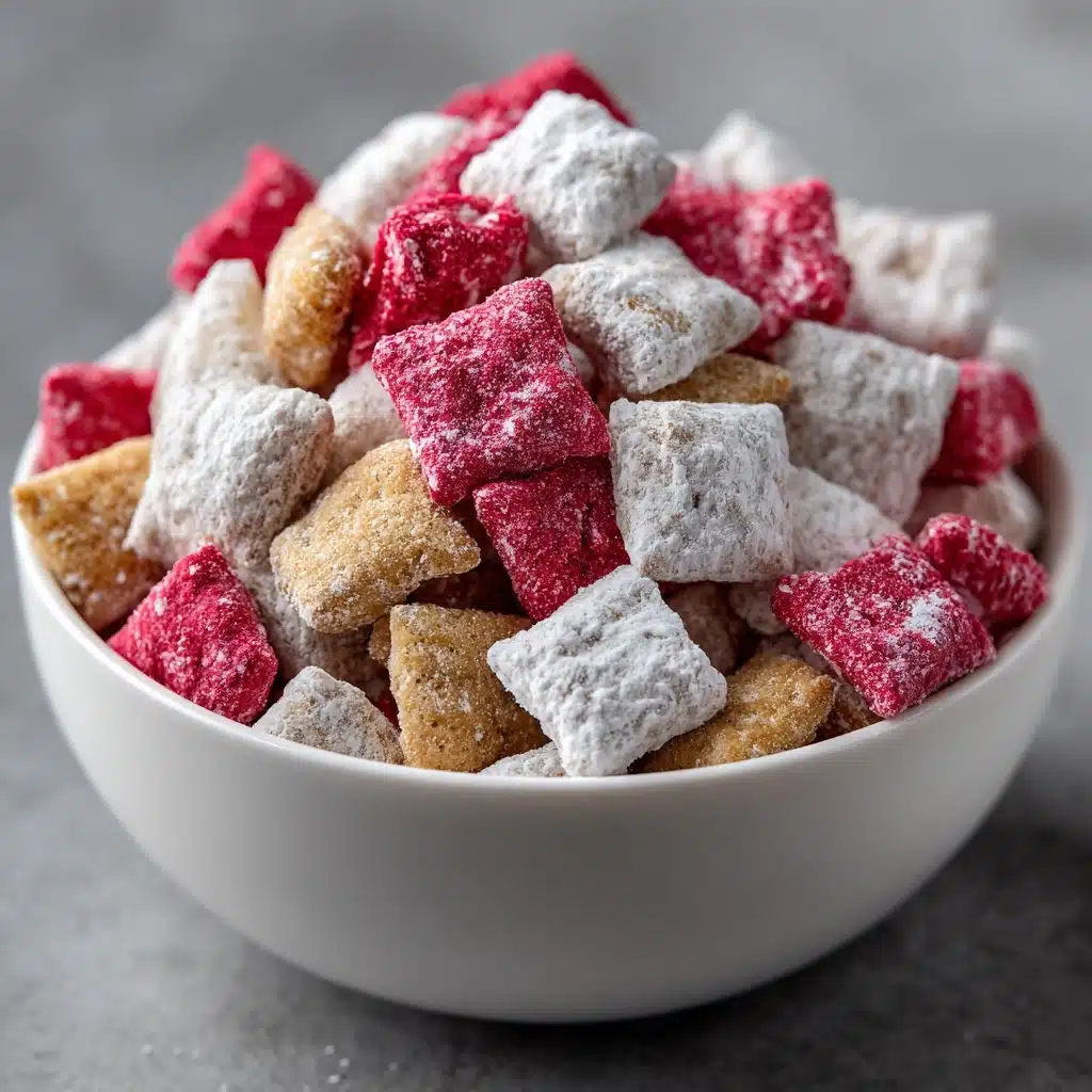 Cherry Cheesecake Puppy Chow Recipe - Recipe Image