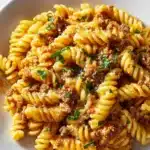 Quick Sloppy Joe Pasta Casserole Recipe