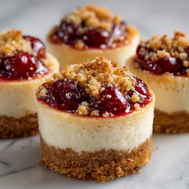 Mini Strawberry Crunch Cheesecake Bites Recipe