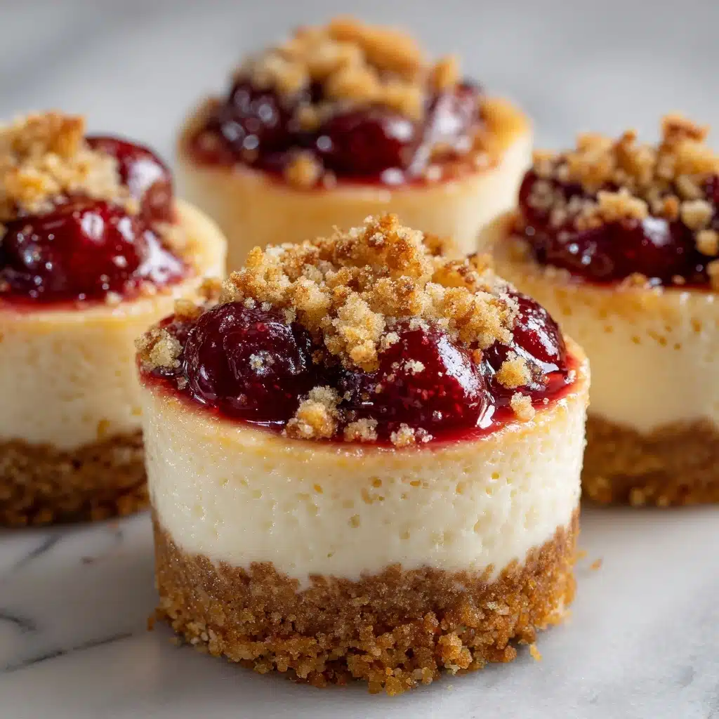 Mini Strawberry Crunch Cheesecake Bites Recipe
