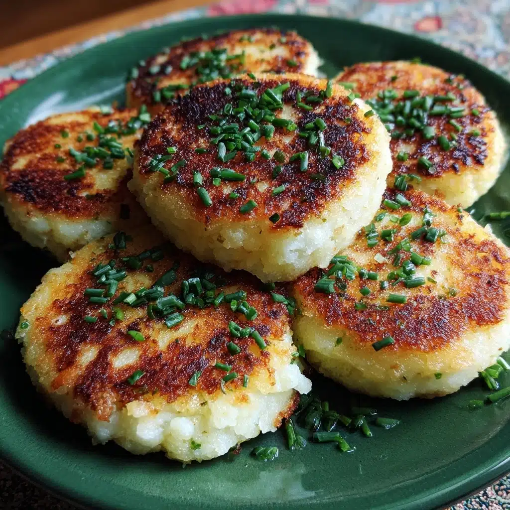 Garlic Chive Mashed Potato Puffins Recipe