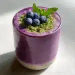 Wild Blueberry Vanilla Matcha Smoothie Recipe