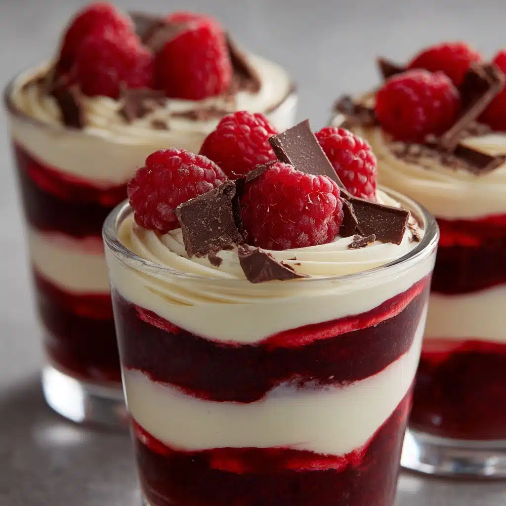 Raspberry Chocolate Layered Parfait Recipe