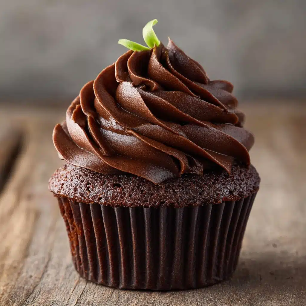 Double Chocolate Cupcake Recipe - Recipe Image