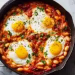 Savory Spanish Beans & Eggs in 30 Minutes or Less Recipe