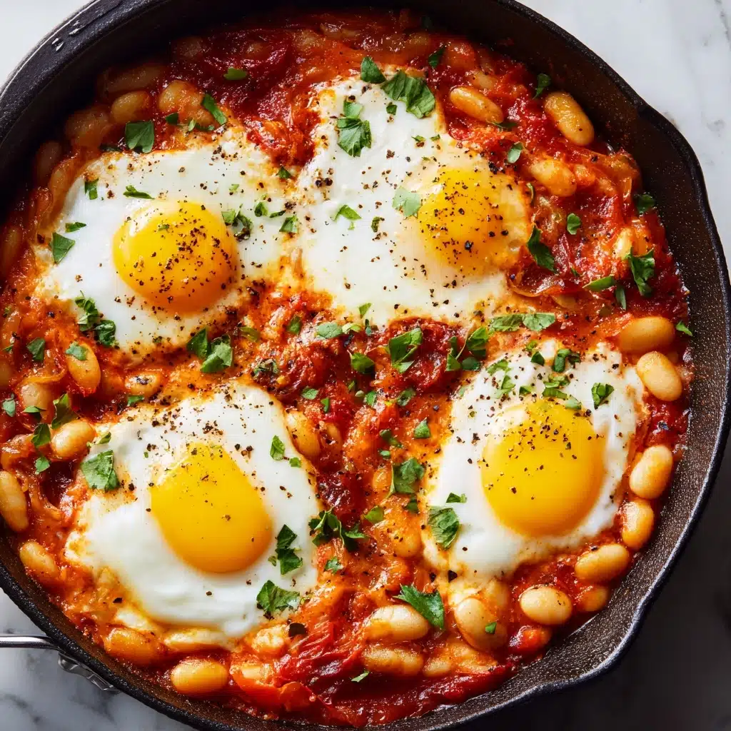 Savory Spanish Beans & Eggs in 30 Minutes or Less Recipe - Recipe Image