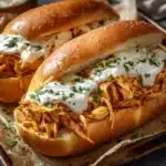 Slow Cooker Parmesan Garlic Chicken Sandwiches: Irresistible Dinner Recipe