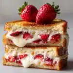 Fried Strawberry Cheesecake Sandwiches Recipe