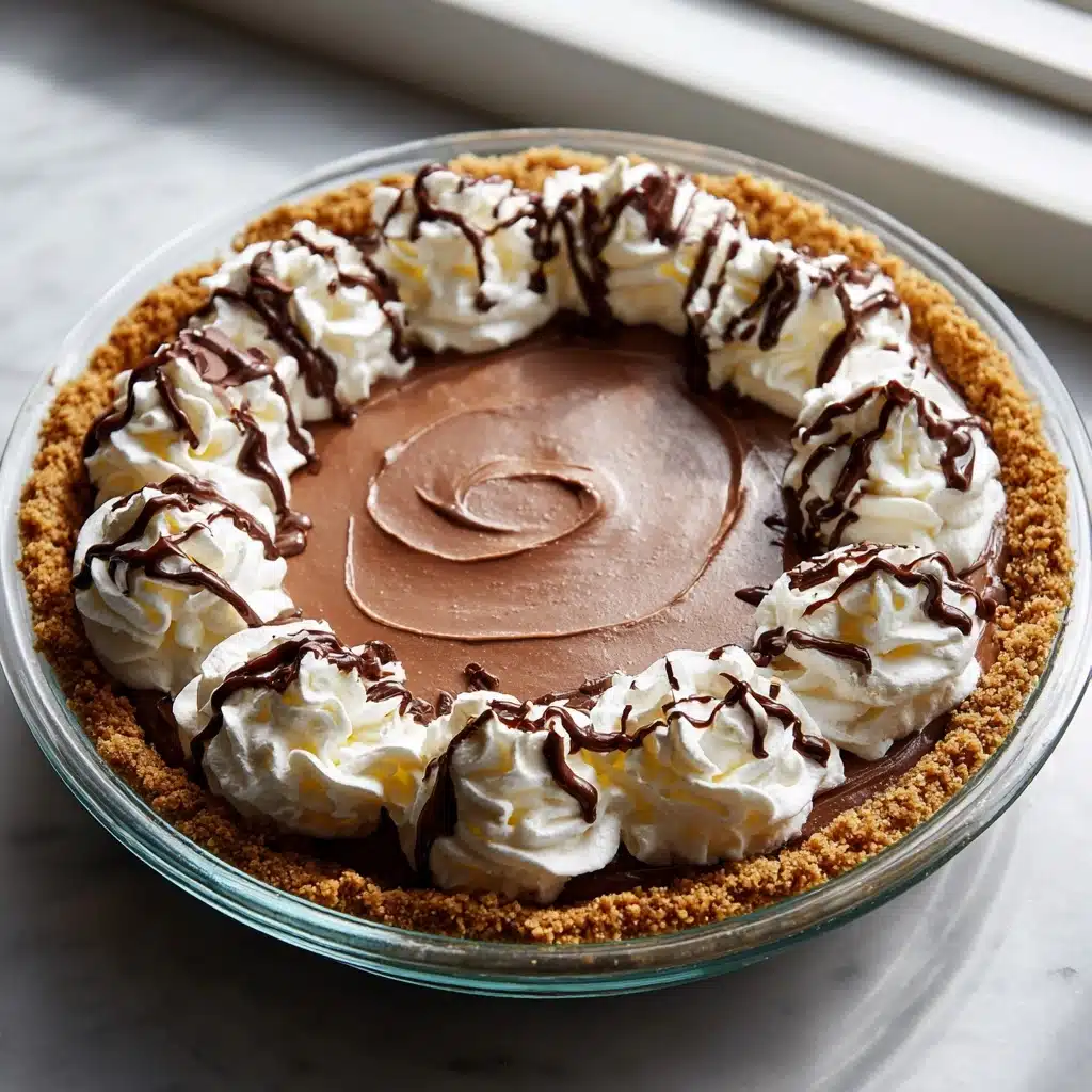 Hot Fudge Peanut Butter Pie Recipe - Recipe Image