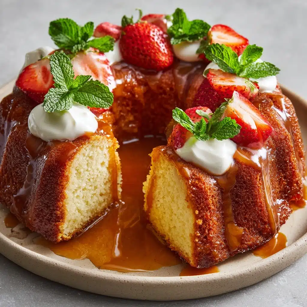 Salted Caramel Kentucky Butter Cake Recipe