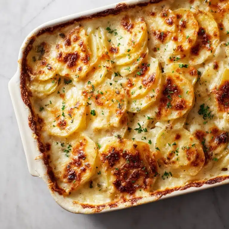 Cheesy Garlic Herb Roasted Potatoes Recipe