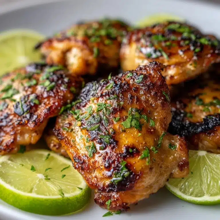 Crispy Cilantro Lime Chicken Thighs: An Incredible Ultimate Recipe