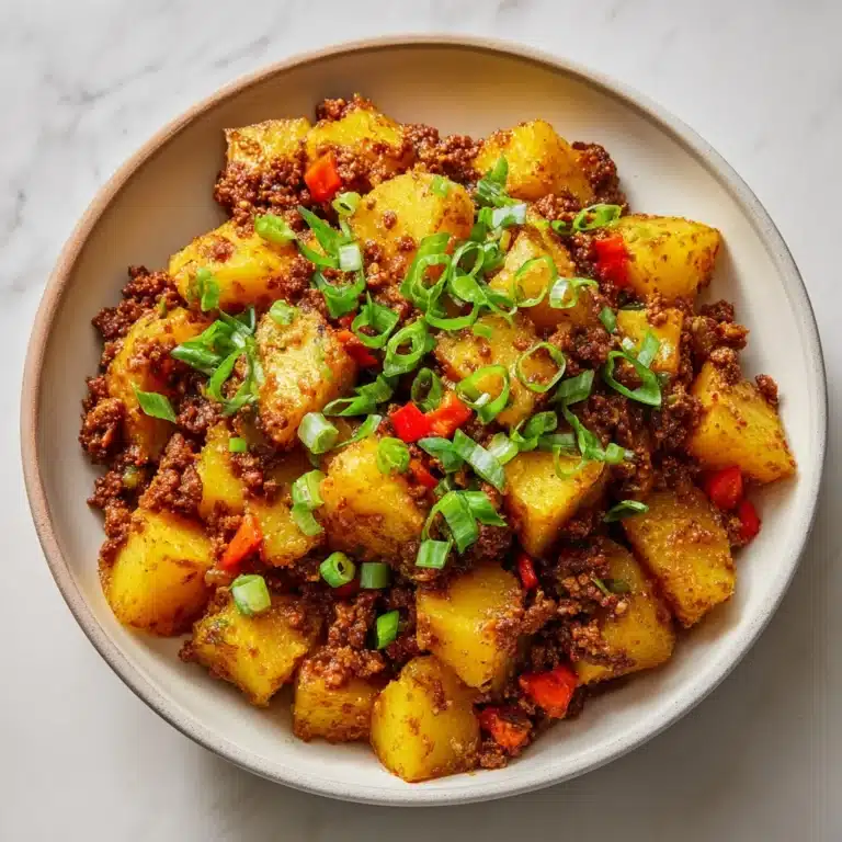 Ground Beef and Potatoes Casserole Recipe