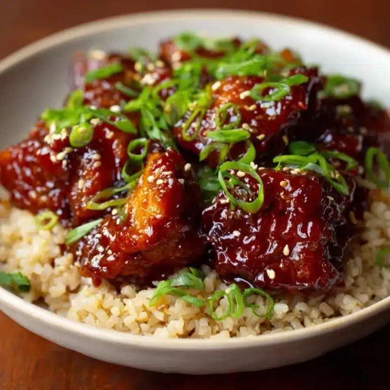 One-Skillet Honey BBQ Chicken & Rice Recipe