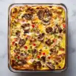 Cheesy Veggie Egg Bake Recipe