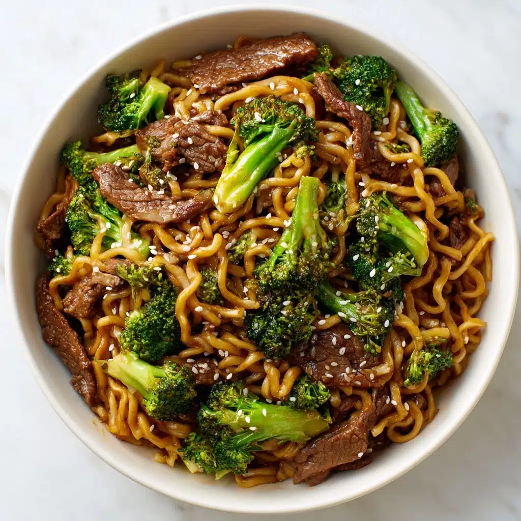 Beef and Broccoli Ramen Stir Fry Recipe - Recipe Image