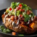 Taco Stuffed Sweet Potatoes Recipe