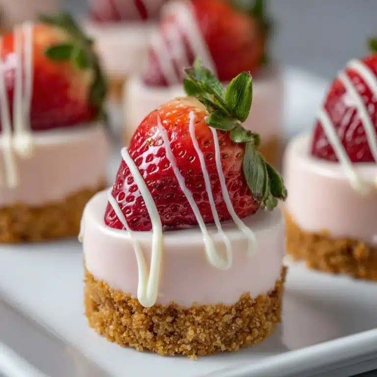 Strawberry Cheesecake Bites: The Perfect No-Bake Dessert Recipe