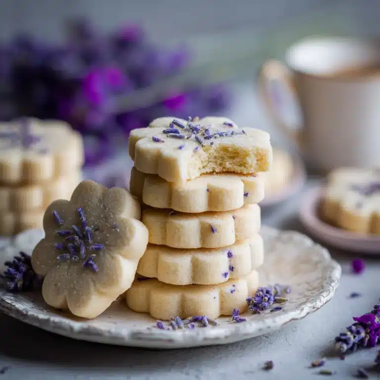 Lavender Shortbread Cookies Recipe