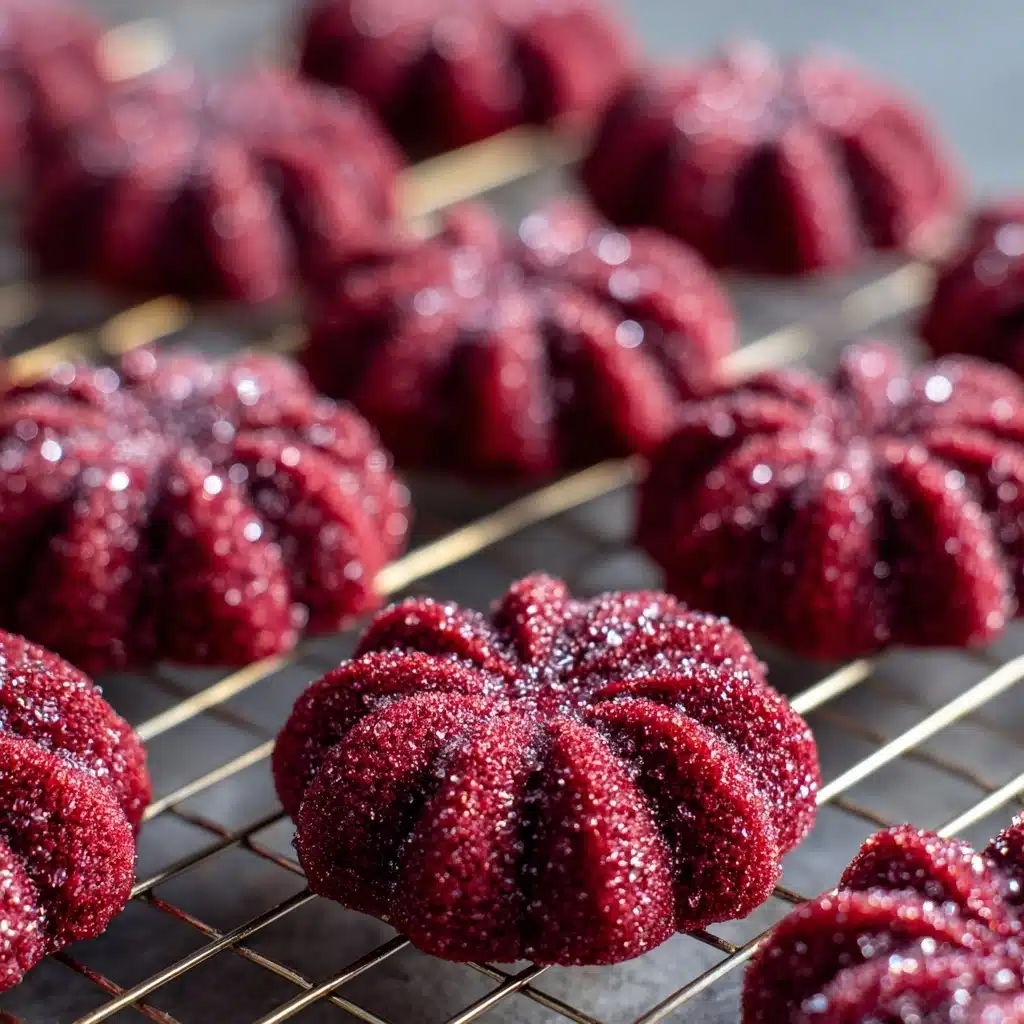 Red Velvet Spritz Cookies Recipe