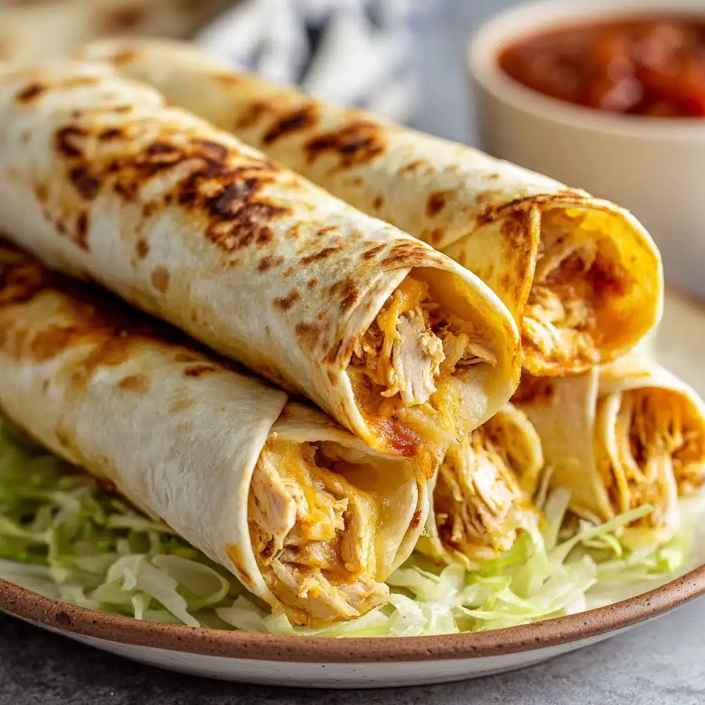 Easy Gluten-Free Chicken Taquitos Recipe - Recipe Image
