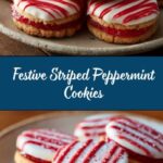 Striped Peppermint Sandwich Cookies Recipe