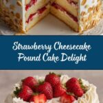 Strawberry Cheesecake Filling Pound Cake Recipe