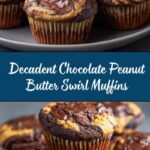 Chocolate Peanut Butter Swirl Muffins Recipe