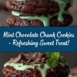 Refreshing Mint Chocolate Chunk Cookies Recipe