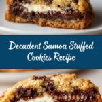 Samoa Stuffed Cookies Easy Recipe